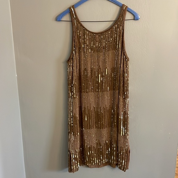 HAUTE HIPPIE sequin dress 100% silk REVOLVE - Picture 5 of 7